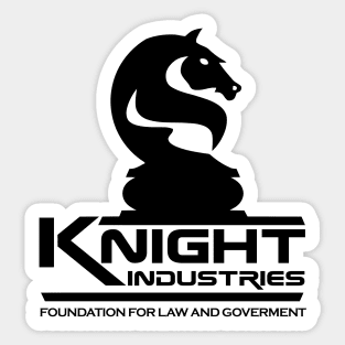 The Knight Industries Foundation Sticker